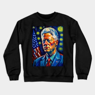 Bill in starry night Crewneck Sweatshirt